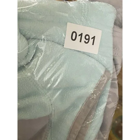 Eddie Bauer 365 Polartec windcutter fleece Vest womens sz L Blue Green Gray - Picture 5 of 12